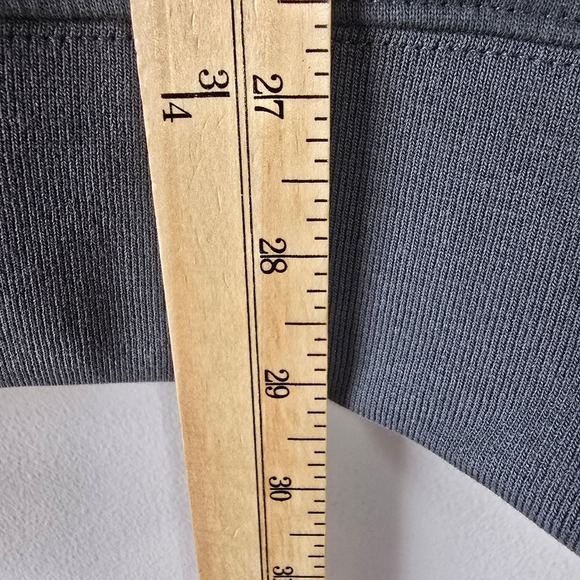 Psycho Bunny Mens L Crewneck Sweatshirt Charcoal Gray Embroidered Logo NWT - Picture 6 of 8